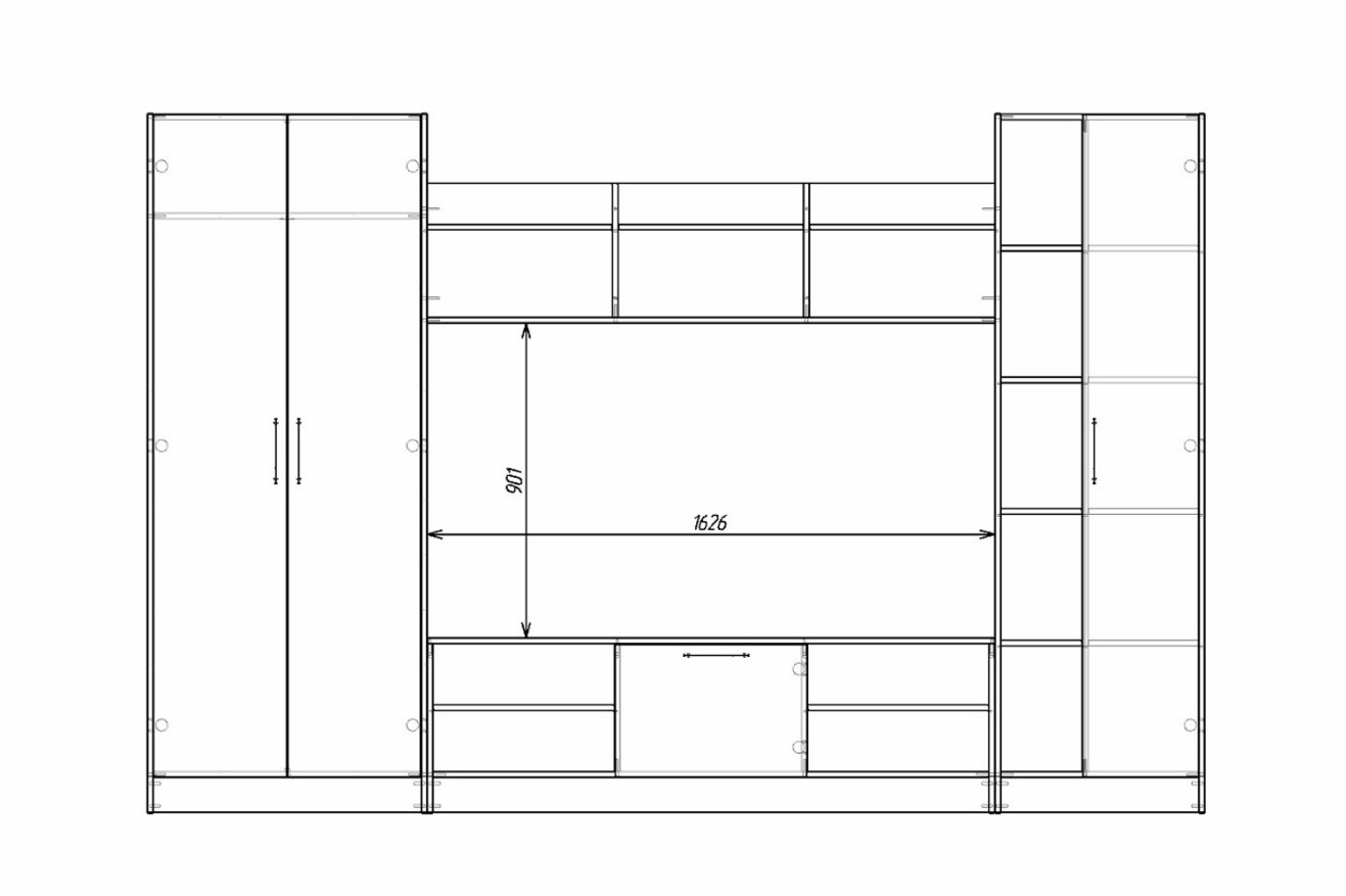 Ширина стенок шкафа. Стенка в гостиную Размеры. Стенка под телевизор чертеж. Стенка в зал Размеры. Чертеж мебельной стенки.